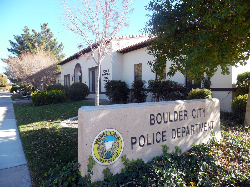 The Boulder City Police Department, 1005 Arizona St.