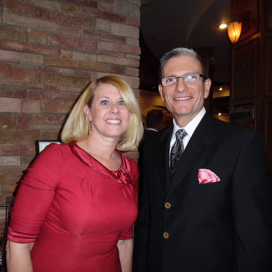 Hali Bernstein Saylor/Boulder City Review
Former Rep. Dr. Joe Heck and his wife, Lisa, attended Friday's Heart of the Community Gala to benefit Boulder City Hospital at the Boulder Creek Golf Club.