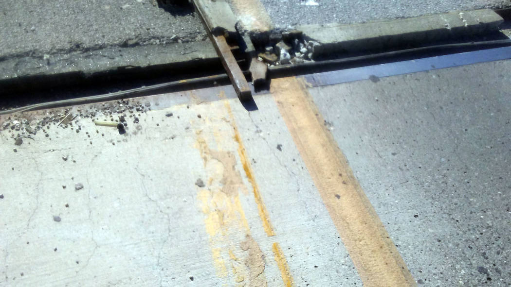 Andy Saylor
A bridge joint on northbound U.S. Highway 93 failed on Tuesday afternoon, causing an accident and delays.