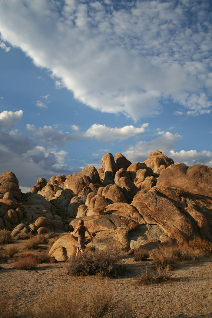Deborah Wall
The 30,000-acre Alabama Hills Recreation Area in California is made up of granite formations.