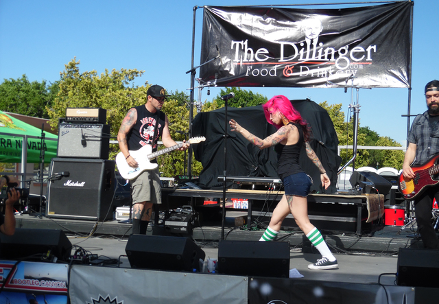 File
The Scoundrels performed at The Dillinger's fifth annual block party last year. This year's event kicks off at 4 p.m. Saturday.
