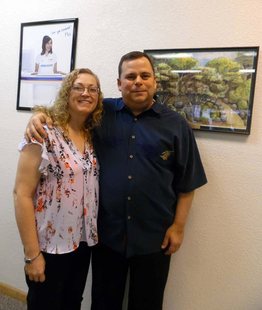 Hali Bernstein Saylor/Boulder City Review
Elizabeth and John Chase give back to the community they say gave so much to them by volunteering with a variety of organizations including Girls Scouts a ...