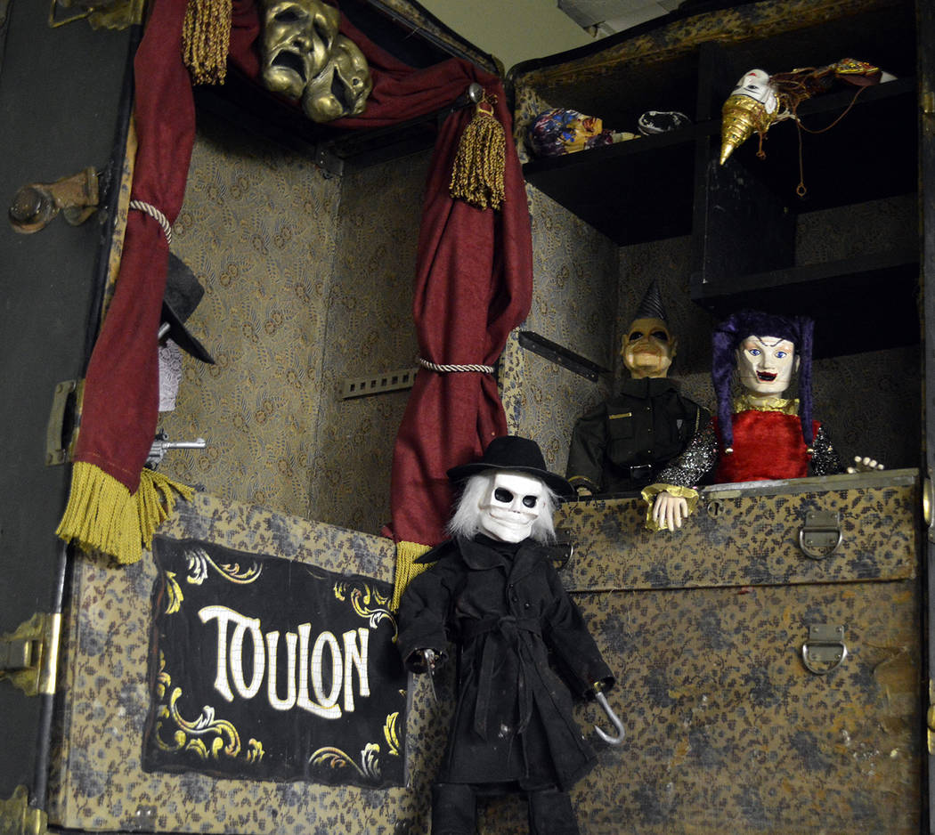 Celia Shortt Goodyear/Boulder City Review
This vignette inside Boulder City's newest attraction, a monster museum, showcases Tom Devlin's work from the movie "Puppet Master."