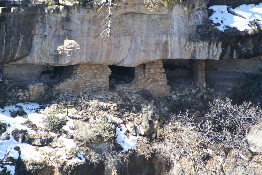 Deborah Wall
A cliff dwelling can be seen at Walnut Canyon National Monument, not too far from Flagstaff, Arizona.