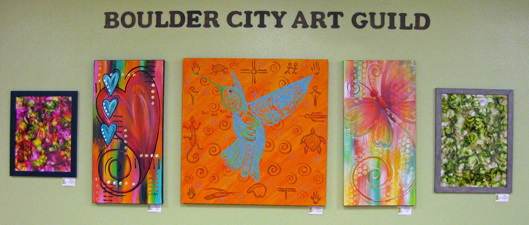 Boulder City Art Guild
A variety of paintings by members of the Boulder City Art Guild are on display at Boulder City Hospital, 901 Adams Blvd. The exhibit continues through October.