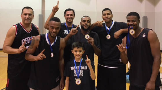 Kelly Lehr
Boulder City Parks and Recreation’s men’s summer basketball team champions Slow and Steady, from left, Mike Carboni, Terry Robinson, Aaron McMorran, Sheldon Hutchins, Anthony Brown  ...