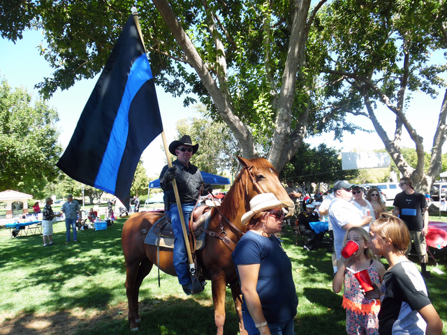 File
Rafael Sarabia, atop his chestnut mare Red Sonia, was among those honoring heroes and first responders at last year's appreciation event. This year's celebration is scheduled from 11 a.m. to  ...