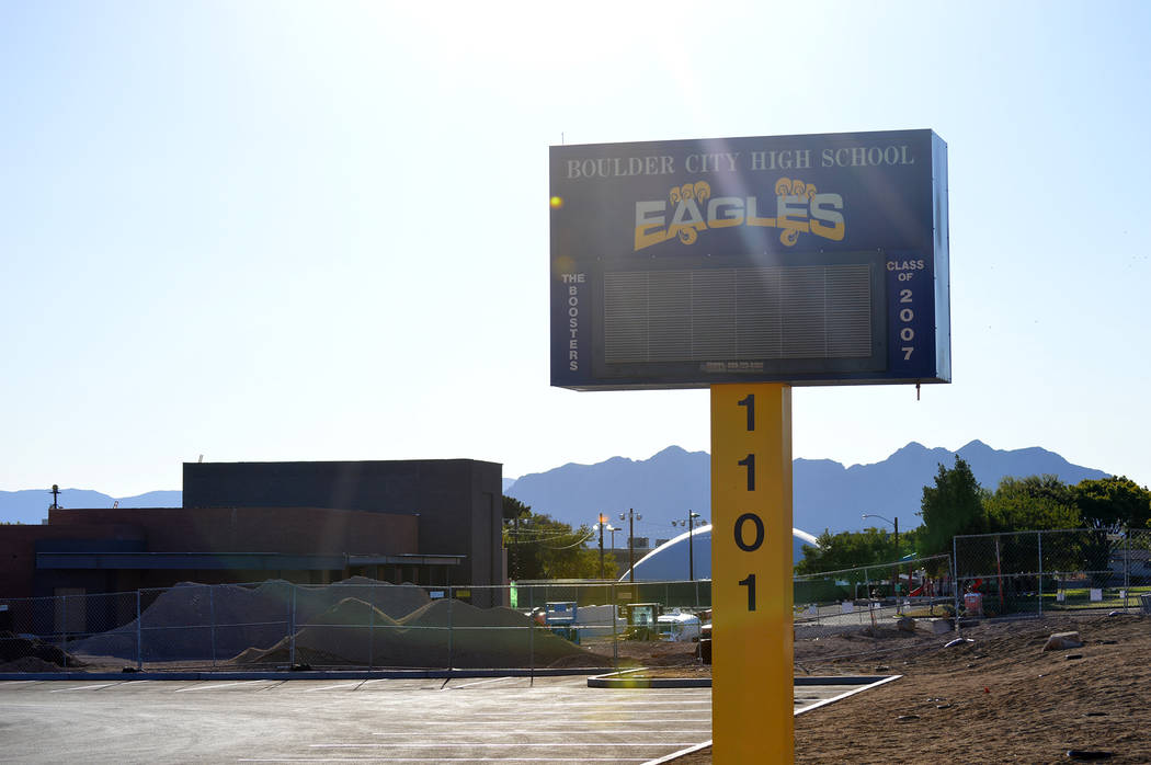 Celia Shortt Goodyear/Boulder City Review
Boosted by a larger enrollment, which translates into an extra $350,000, Boulder City High School can purchase new equipment despite an estimated $60 mill ...