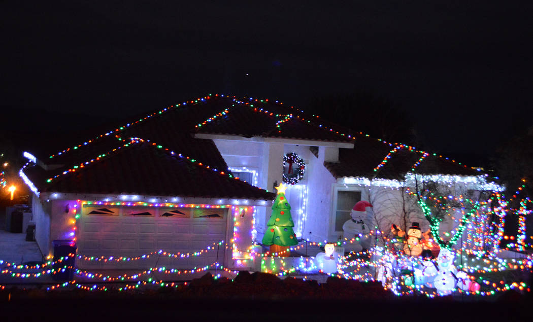 Mead home holds Christmas village