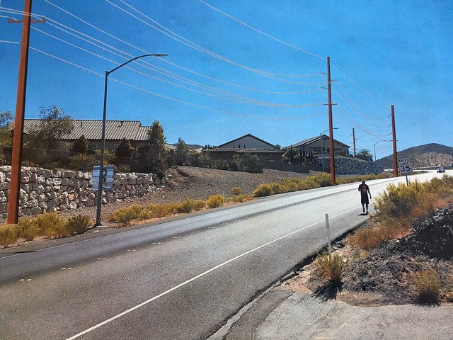 Courtesy

This rendering shows the planning above ground power lines for the 69kV transmission loop along Nevada Way.