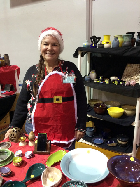 File photo
The Doodlebug Craft Bazaar features fine, handmade arts and crafts created by vendors from all over the Southwest, among them in 2015 was Boulder City's own Julie Connell, who has taugh ...