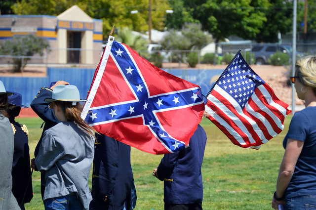 File photo
The South surrenders to the North at King Elementary School's 30th annual Civil War Re-enactment in May. King Elementary School Assistant Principal Jorge Palacios announced on Oct. 21 t ...