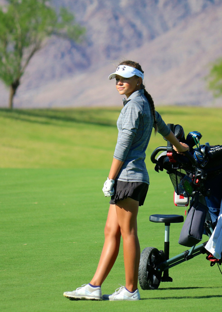 Laura Hubel/Boulder City Review
Junior Lani Potter, who plays for Boulder City High School's girls golf team, was named the 3A Southern Region player of the year for the second consecutive season  ...