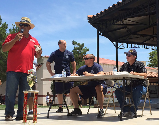 Seen on sceneAt the 12th annual Best Dam BBQ Challenge Boulder City