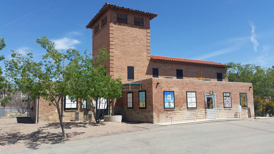 Celia Shortt Goodyear/Boulder City Review
The old water filtration plant at 300 Railroad Ave. was built in the 1930s and is one of the historic structures in Boulder City. Officials are researchin ...