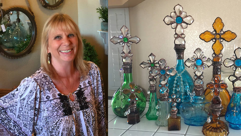 Boulder City Art Guild
Decorative glass objects, including those incorporating items found by the seashore, are the work of Annalea DeFazio. She is April's featured artist in Boulder City Art Guil ...