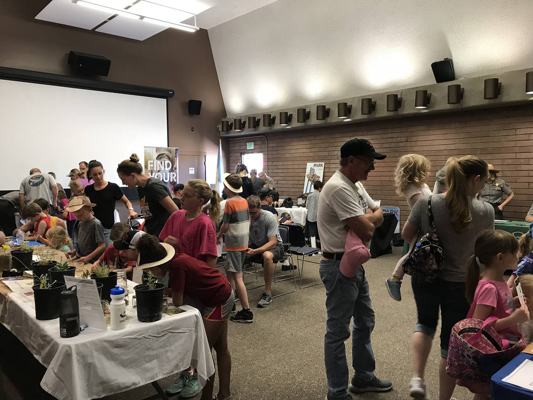 Hali Bernstein Saylor/Boulder City Review A variety of exhibits and hands-on activities designed to teach children and others about Lake Mead National Recreation Area and how to spend time outdoor ...