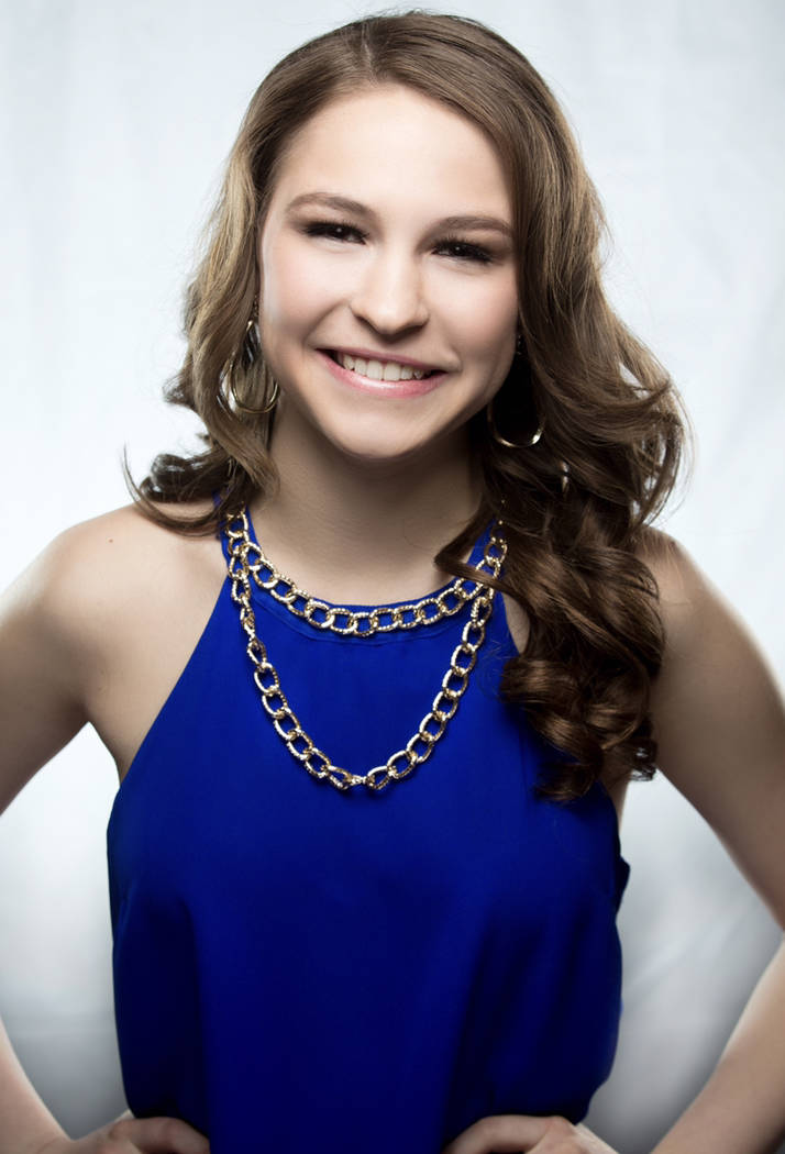 Taylor Blatchford Eighteen-year-old Taylor Blatchford of Boulder City is representing Nevada at the 61st annual Distinguished Young Women National Finals in Mobile, Alabama, from June 28-30.