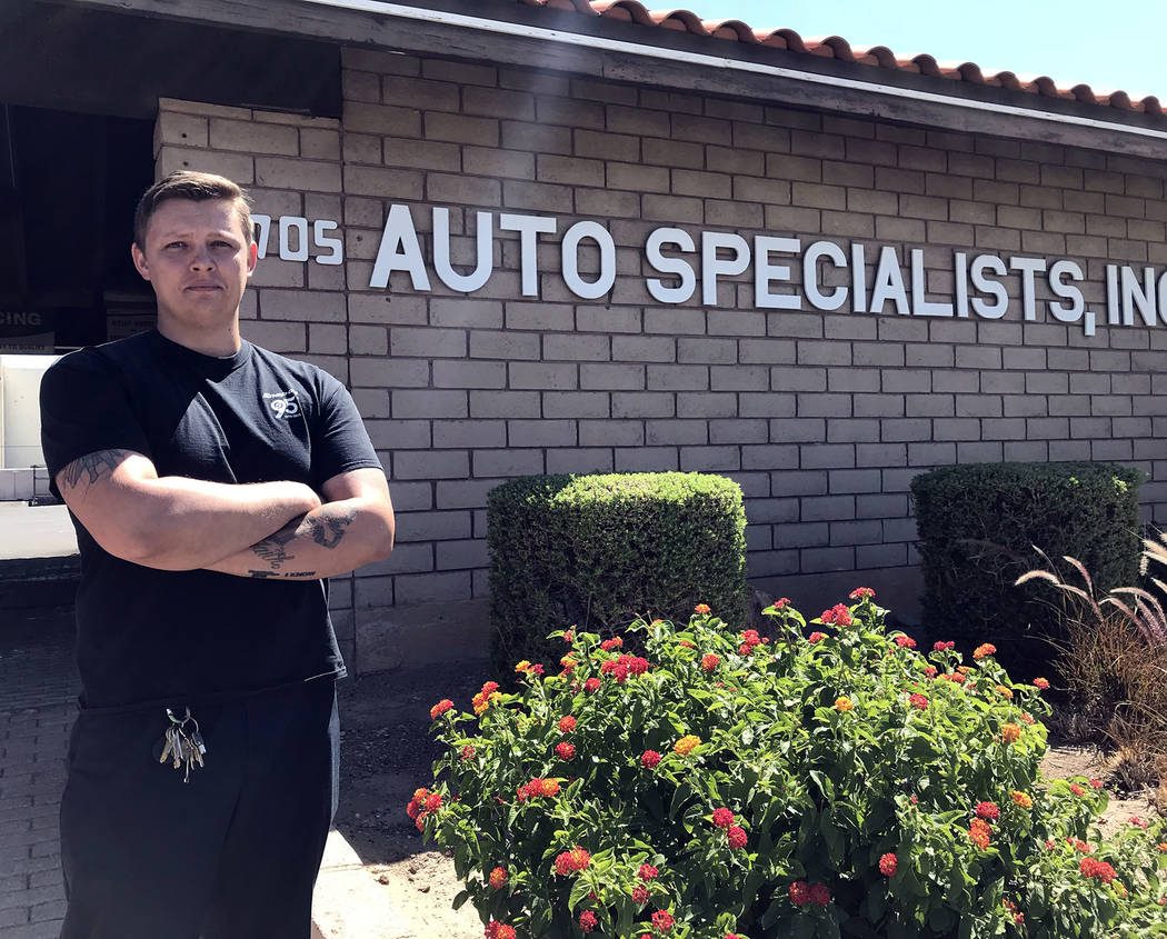 Hali Bernstein Saylor/Boulder City Review Cody Surratt has joined Auto Specialists and The Parts House after closing his business, Complete Automotive Service. He will be trained to handle all asp ...