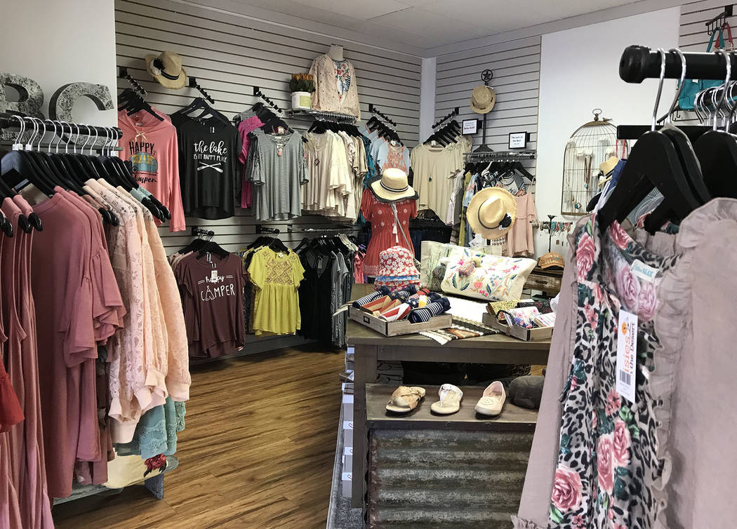 Hali Bernstein Saylor/Boulder City Review Daisies in the Desert opened at 402 Nevada Way. The boutique features women's clothing, accessories and gifts.