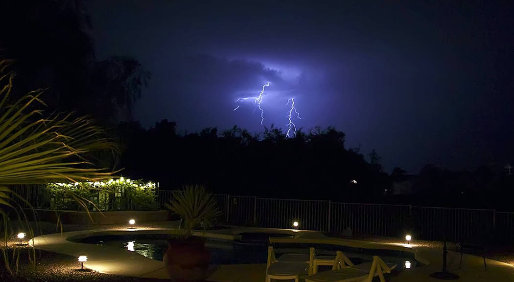 Erik Gloege Lightning storms during monsoon season can cause numerous problems, including power outages and surges.