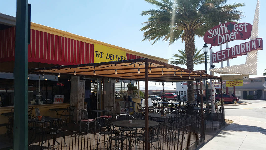 Celia Shortt Goodyear/Boulder City Review Southwest Diner, 761 Nevada Way, now offers delivery for its food.