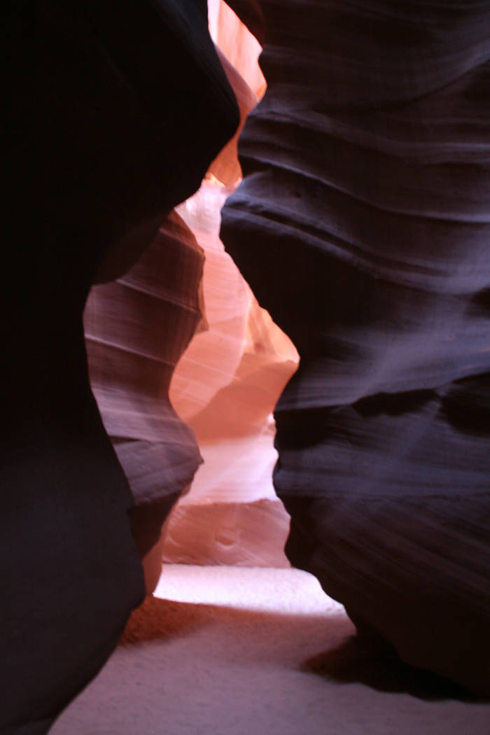 Deborah Wall Upper Antelope Canyon is on the Navajo Indian Reservation near Page, Arizona. Guided tours will take you through the slot canyon.