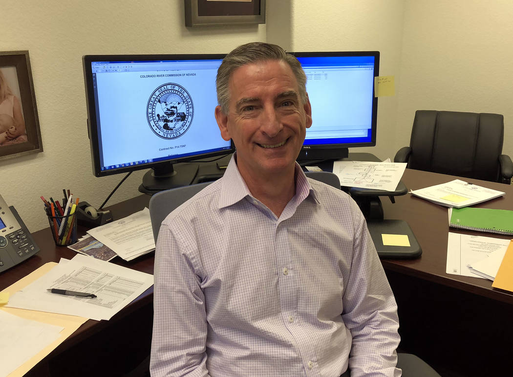 Boulder City Rory Dwyer, Boulder City's electrical utility administrator, is retiring to spend more time with his family. His last day is today, Oct. 11.