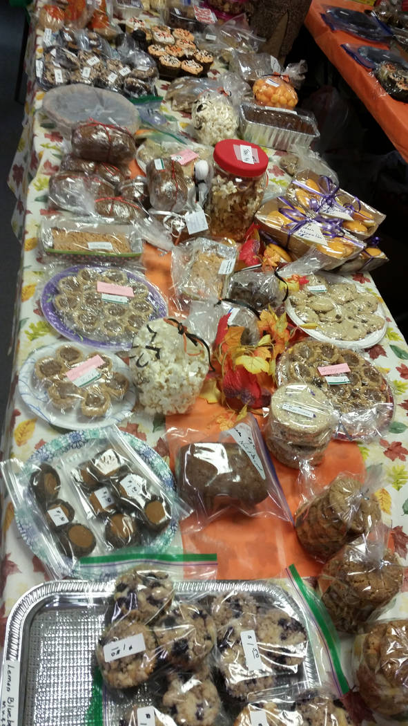 Celia Shortt Goodyear/Boulder City Review Grace Community Church's 71st annual Country Store featured a variety of homemade baked goods for sale.