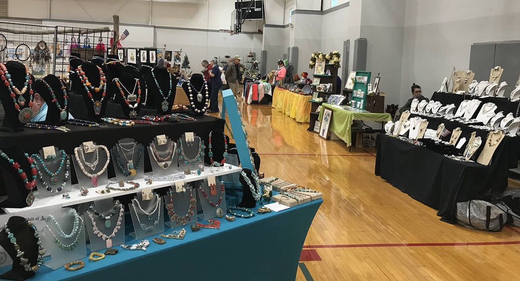 (Hali Bernstein Saylor/Boulder City Review) Boulder City Art Guild held its annual Holiday Fine Art and Craft Show on Saturday and Sunday, Nov. 10 and 11 at the Boulder City Recreation Center.