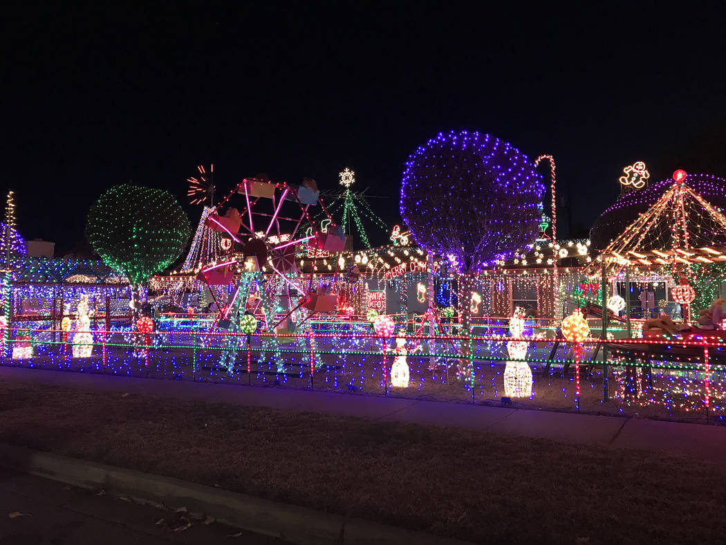 (Hali Bernstein Saylor/Boulder City Review) Just mention the Christmas house or the house on Fifth street and locals will know you can't celebrate the holidays in Boulder City without stopping to ...