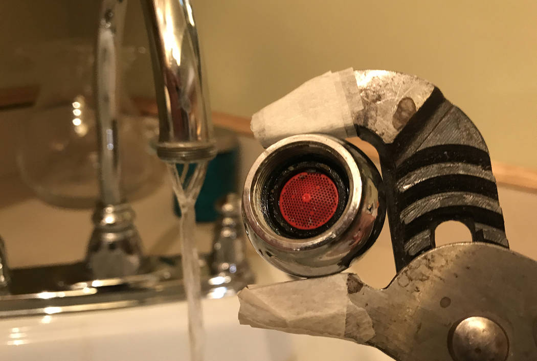 Clogged aerator may reduce water pressure Boulder City Review