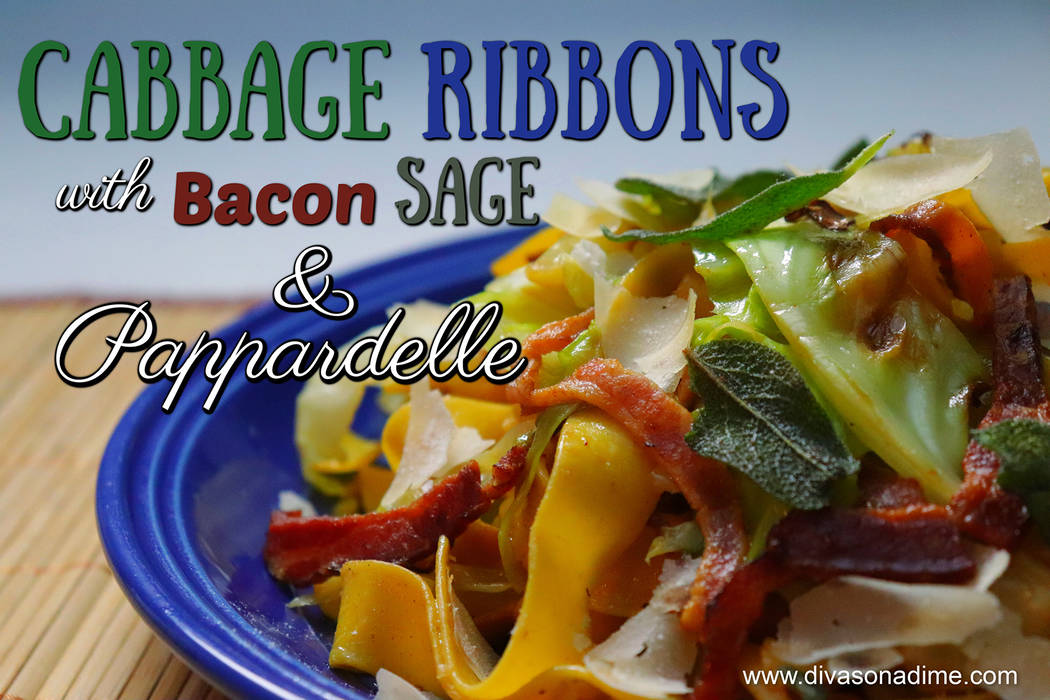 (Patti Diamond) Combining ribbons of cabbage with bacon and pasta let you take advantage of the versatile and inexpensive vegetable.