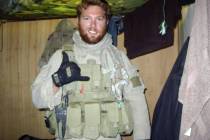 The Shane Patton Scholarship Foundation is raising money to create a statue of Shane Patton in his hometown of Boulder City. Patton was killed in Operation Red Wings in 2005.
