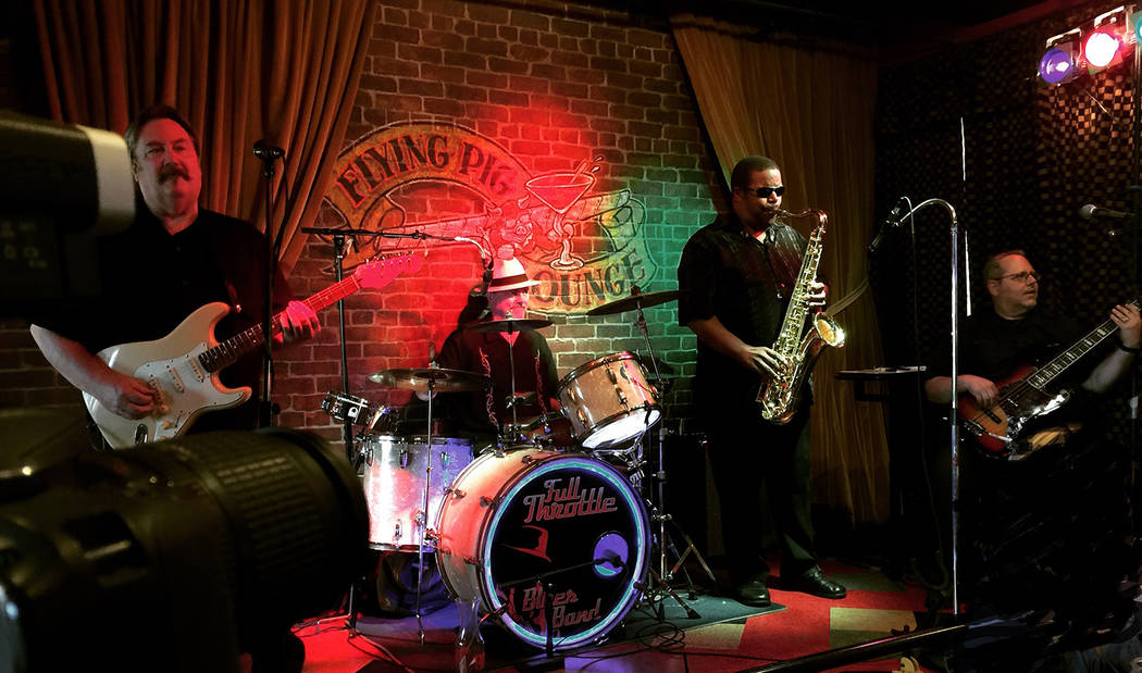 Full Throttle Blues Band The Full Throttle Blues Band will perform from 6-10 p.m. Saturday, March 9, at Jack's Place, 544 Nevada Way.
