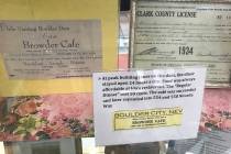 (Hali Bernstein Saylor/Boulder City Review) In honor of March's Women's History Month observance, the Daughters of the American Revolution, Silver State Chapter, have created a display showcasing ...