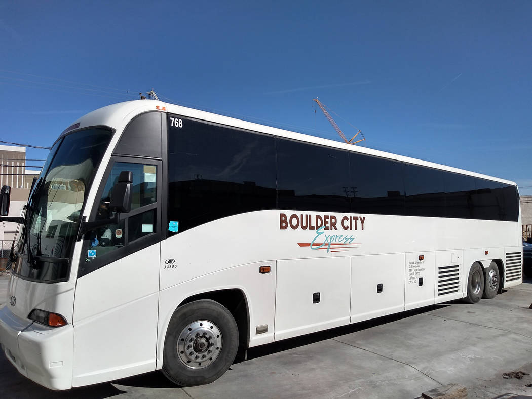 (National Park Express) A tour company is now offering round-trip shuttles to Boulder City from the Strip. Tickets start at $25.
