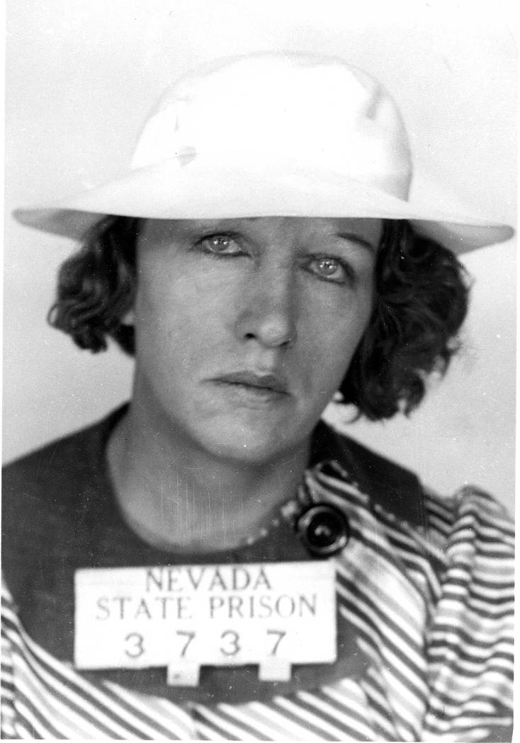Grace Nusser, who was convicted of murdering her husband, is seen in this photo from the Nevada ...