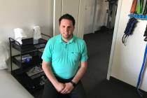 (Hali Bernstein Saylor/Boulder City Review) Robert Figgins has opened Meaningful Gains Therapy, ...