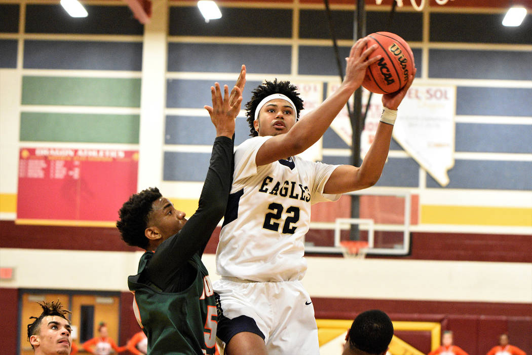 (Robert Vendettoli/Boulder City Review) Boulder City High School senior Derrick Thomas, seen sl ...