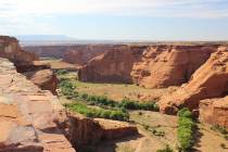 (Deborah Wall) Canyon de Chelly’s South Rim Drive offers seven overlooks to see down int ...