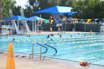 The staff at Boulder City Pool are marking May's observance of Water Safety Month by offering i ...