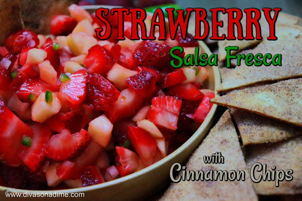 (Patti Diamond) Strawberries and apples make the base of this easy and festive fruit salsa.