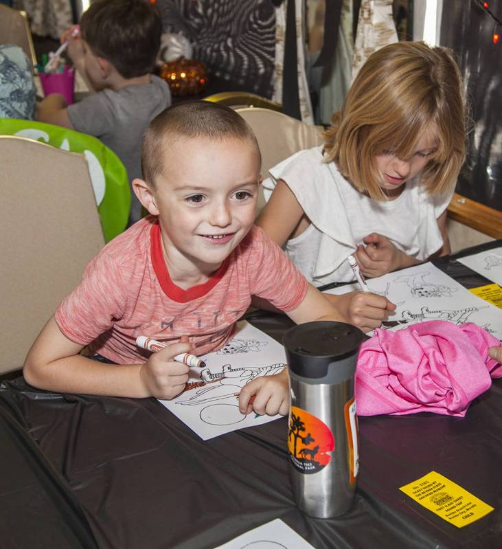 Nevada Southern Railway hosts story time trains on the third Saturday of each month at the Neva ...