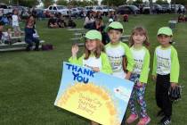 (Kelly Lehr) Members of Boulder City Parks and Recreation Department's T-ball team sponsored by ...