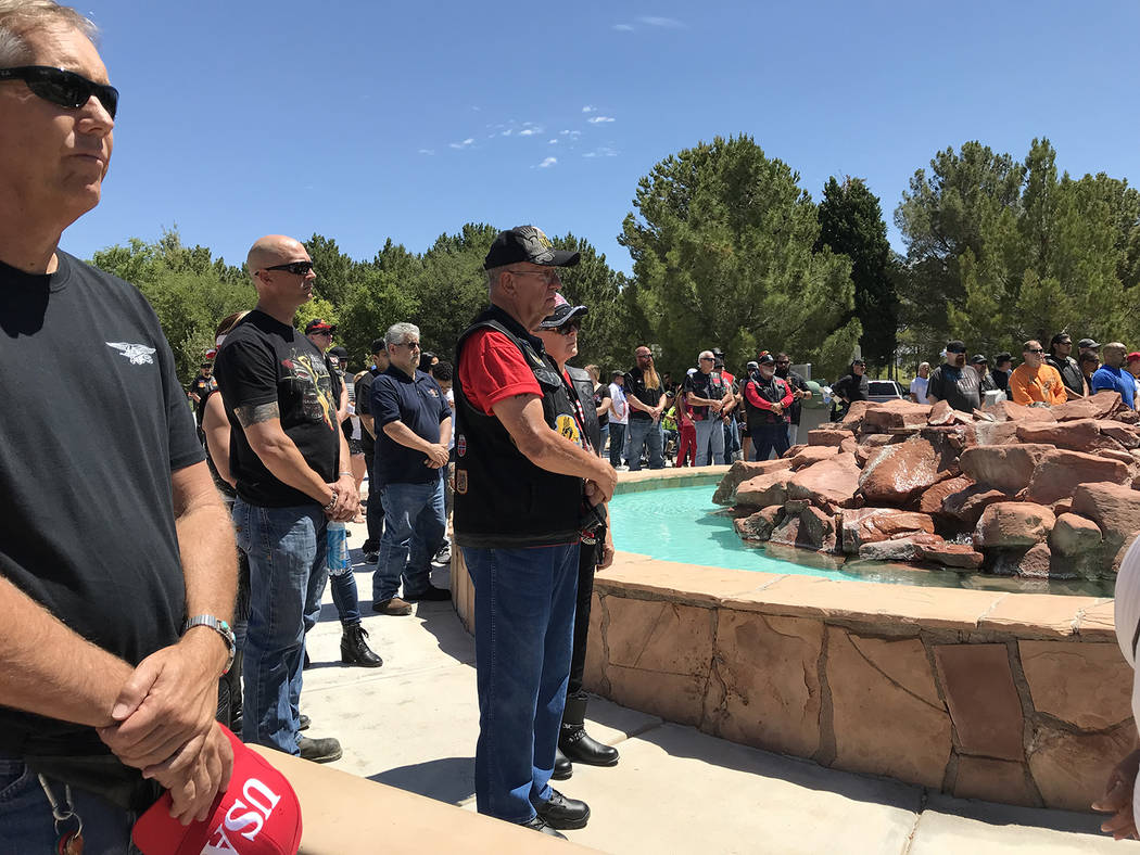 About 2,000 motorcyclists are expected to ride from Hoover Dam to the Southern Nevada Veterans ...