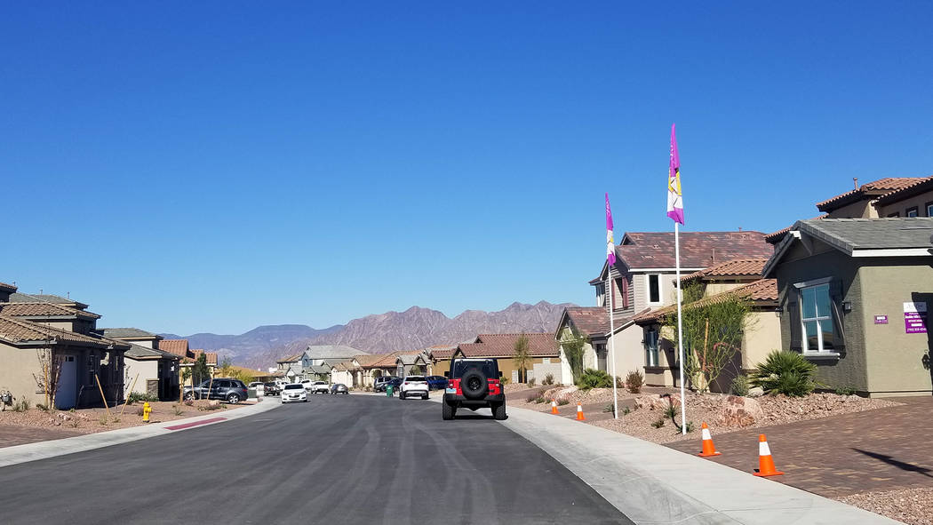 (Celia Shortt Goodyear/Boulder City Review) StoryBook Homes is planning to move foward with pur ...