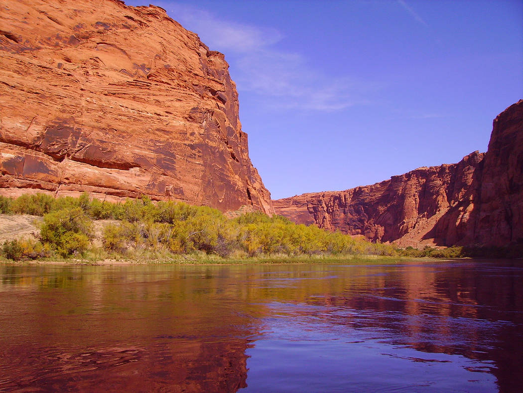 (Deborah Wall) Glen Canyon in Arizona offers a feast for the eyes with the red and orange cliff ...