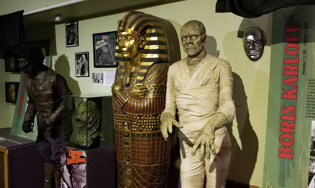 (Celia Shortt Goodyear/Boulder City Review) Tom Devlin's Monster Museum, 1310 Boulder City Park ...