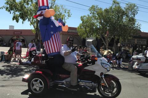The 71st annual Damboree parade kicks off at 9 a.m. today, July 4, in downtown Boulder City.